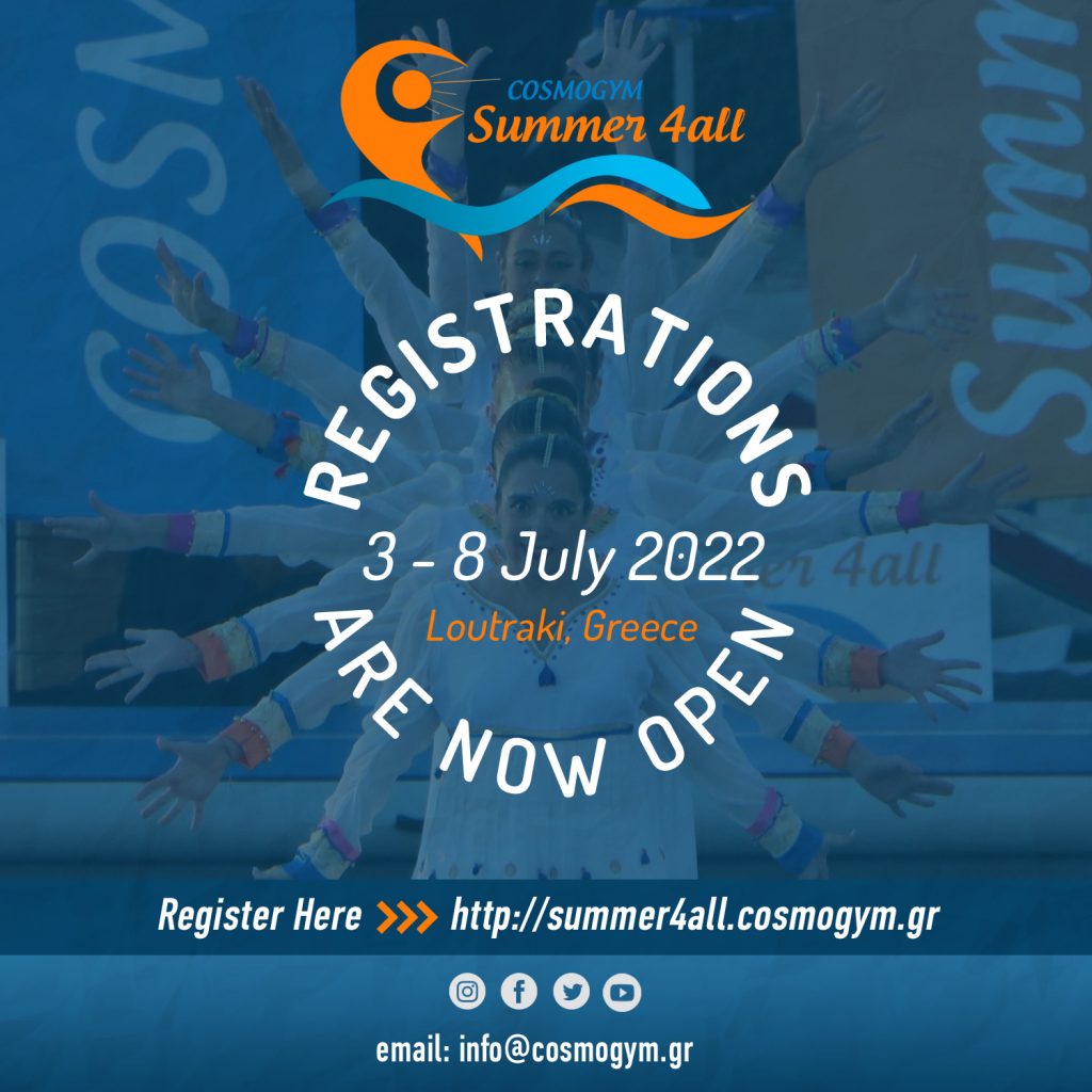 Cosmogym Summer 4all 2022 - Pre-registration are now open!!!
