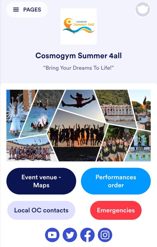 NEW!! Cosmogym Summer 4all App