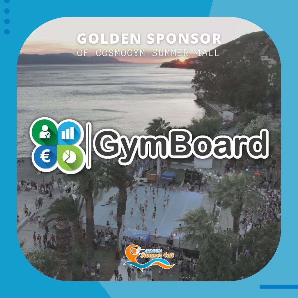 Welcome “GymBoard” in the family of Cosmogym Summer 4all